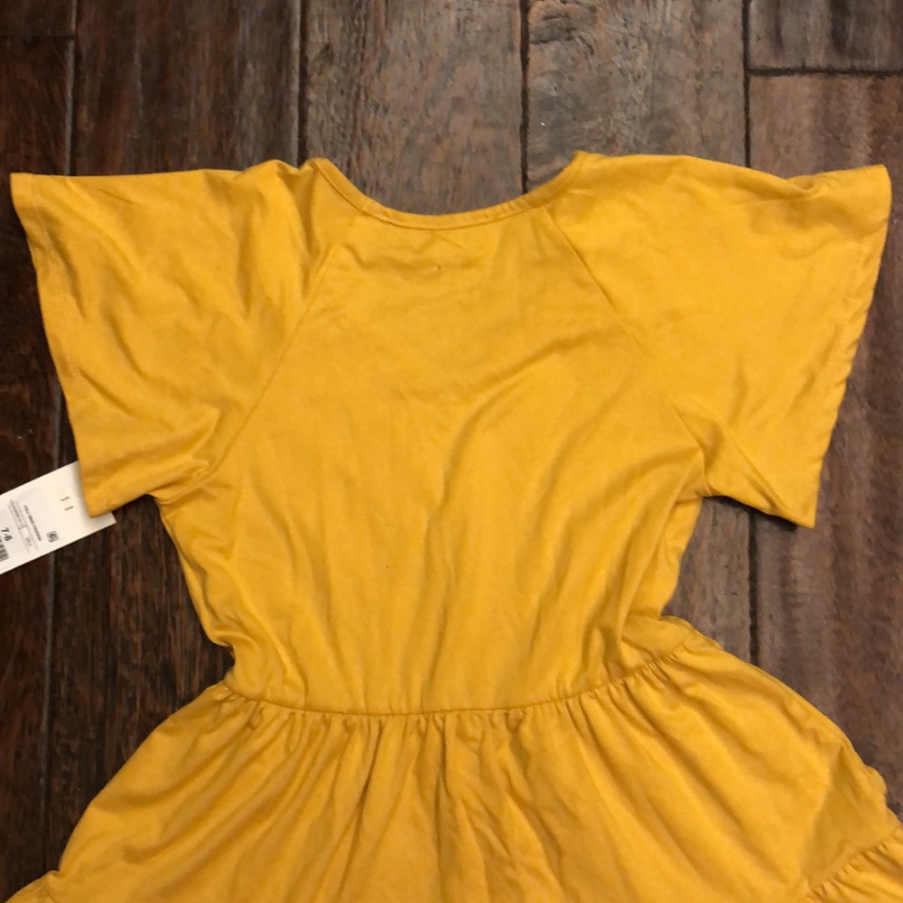 Habitual Kids Marigold Tiered Dress 🤩 T1 - Picture 6 of 10